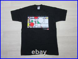 Vintage 1993 Balloons and Confetti Window Frank Lloyd Wright T-Shirt Sz (L) 90s