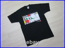 Vintage 1993 Balloons and Confetti Window Frank Lloyd Wright T-Shirt Sz (L) 90s