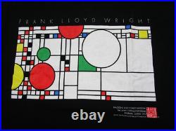 Vintage 1993 Balloons and Confetti Window Frank Lloyd Wright T-Shirt Sz (L) 90s