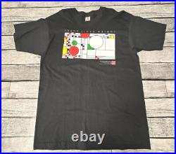 Vintage 1993 Balloons and Confetti Window Frank Lloyd Wright T-Shirt XL 90s