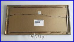 Vintage 1994 FRANK LLOYD WRIGHT MOMA New York Framed Exhibition Poster 40x19