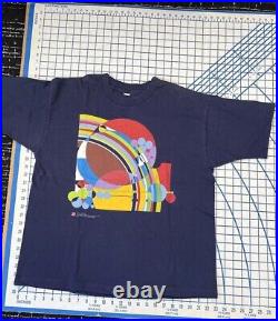 Vintage 1995 Frank Lloyd Wright March Balloons Art Tee Shirt Fits Size Large