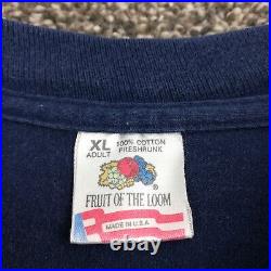 Vintage 1995 Frank Lloyd Wright T Shirt Frozen Spheres Graphic Blue Mens XL