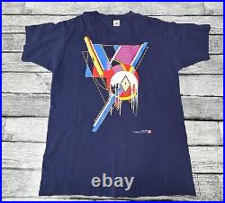 Vintage 1995 Frozen Spheres Frank Lloyd Wright T-Shirt XL 90s VTG Blue