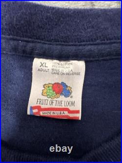 Vintage 1995 Frozen Spheres Frank Lloyd Wright T-Shirt XL 90s VTG Blue