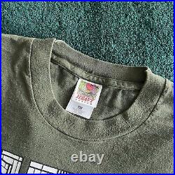 Vintage 1997 Frank Lloyd Wright Robbie House Window Designs Tee Shirt XL Chicago