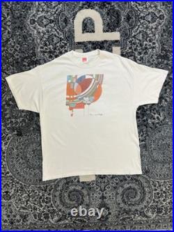 Vintage 2000s Frank Lloyd Wright Art Tshirt Size XL Cream