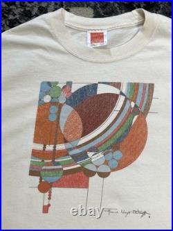 Vintage 2000s Frank Lloyd Wright Art Tshirt Size XL Cream Vintage 2000s Frank Lloyd Wright Art Tshirt Size XL Cream