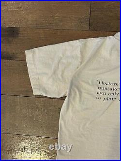 Vintage 80s Frank Lloyd Wright Single Stich Double Sided T Shirt Sz S