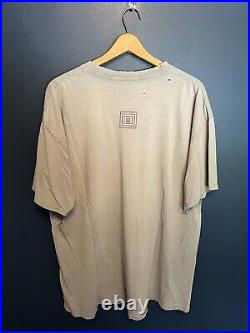 Vintage 90's Frank Lloyd Wright Architecture Graphic Tee Size XL Distressed