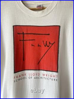 Vintage 90s Frank Lloyd Wright Architecture Tee XL