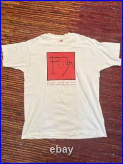 Vintage 90s Frank Lloyd Wright Architecture Tee XL USA single stitch
