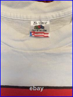 Vintage 90s Frank Lloyd Wright Architecture Tee XL USA single stitch