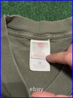 Vintage 90s Frank Lloyd Wright RARE Robbie House Window Designs Lrg Art T Shirt