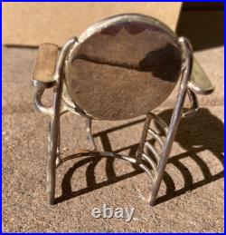 Vintage ACME Studio FRANK LLOYD WRIGHT Mini Sterling Silver Johnson Chair