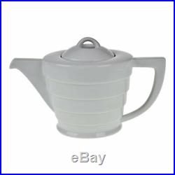 Vintage Art Deco Style Frank Lloyd Wright Guggenheim Spiral Porcelain Teapot