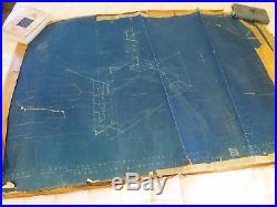 Vintage Blueprints FRANK LLOYD WRIGHT House in Merced Count California 8 pages