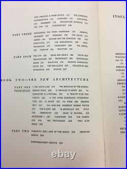 Vintage Book 1957 A Testament by FRANK LLOYD WRIGHT