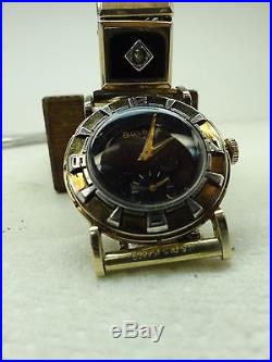 Vintage, Bulova. Air King, 17 J Watch. Mvmt. #10bt, Frank Lloyd Wright, G. P, Diamond