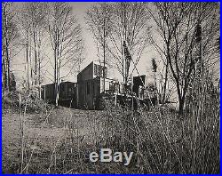 Vintage EZRA STOLLER SCHOOL Post Modernism House PHOTOGRAPH -Frank LLoyd Wright