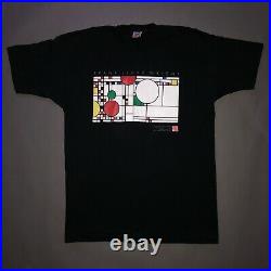 Vintage Early 90s Frank Lloyd Wright T Shirt UNWORN 1993 Balloons & Confetti XL