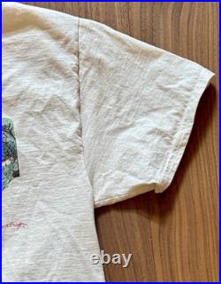 Vintage Frank L Wright Falling Water adult t-shirt Size L Beefy T Shirt