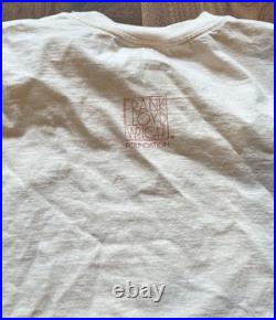 Vintage Frank L Wright Falling Water adult t-shirt Size L Beefy T Shirt