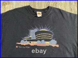 Vintage Frank L Wright Guggenheim Museum adult t-shirt Liberty Graphics Size 2XL