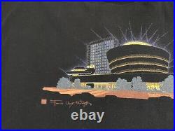 Vintage Frank L Wright Guggenheim Museum adult t-shirt Liberty Graphics Size 2XL
