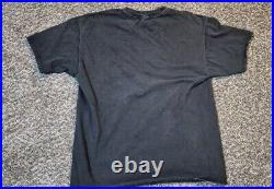 Vintage Frank Lloyd Wright 1994 Hanes Fallingwater Black Mens XL Shirt