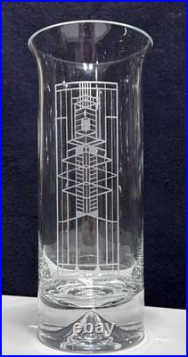Vintage Frank Lloyd Wright 1997 Tree of Life Omaggio Egizia Italy Vase 10 tall