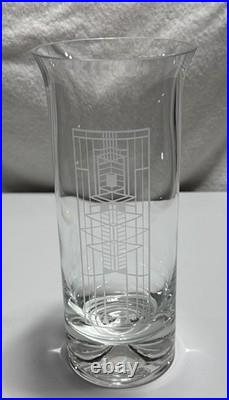 Vintage Frank Lloyd Wright 1997 Tree of Life Omaggio Egizia Italy Vase 10 tall