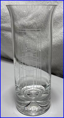 Vintage Frank Lloyd Wright 1997 Tree of Life Omaggio Egizia Italy Vase 10 tall