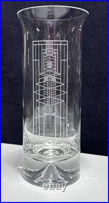 Vintage Frank Lloyd Wright 1997 Tree of Life Omaggio Egizia Italy Vase 10 tall