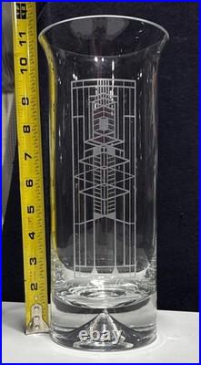 Vintage Frank Lloyd Wright 1997 Tree of Life Omaggio Egizia Italy Vase 10 tall