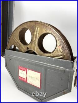 Vintage Frank Lloyd Wright 35mm Film Canister with Reel Taliesin West to Iovanna