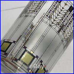 Vintage Frank Lloyd Wright Glass Decanter 1997 Omaggio A Mid Century Modern