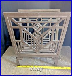 Vintage Frank Lloyd Wright Lake Geneva Tulip Window Magazine Rack