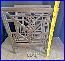 Vintage Frank Lloyd Wright Lake Geneva Tulip Window Magazine Rack
