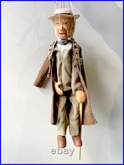 Vintage Frank Lloyd Wright Marionette Puppet By Ken Vogel Strings Included