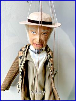 Vintage Frank Lloyd Wright Marionette Puppet By Ken Vogel Strings Included