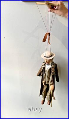 Vintage Frank Lloyd Wright Marionette Puppet By Ken Vogel Strings Included