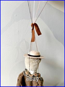Vintage Frank Lloyd Wright Marionette Puppet By Ken Vogel Strings Included