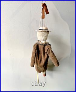 Vintage Frank Lloyd Wright Marionette Puppet By Ken Vogel Strings Included