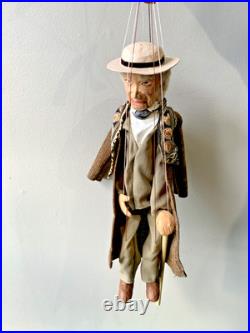 Vintage Frank Lloyd Wright Marionette Puppet By Ken Vogel Strings Included