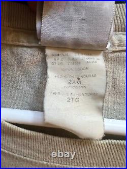 Vintage Frank Lloyd Wright Museum Fallingwater Hanes Beefy T shirt plus size 2XL