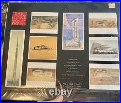 Vintage Frank Lloyd Wright -Print Portfolio- 8 13x15 Prints -NEW! Ready To Frame