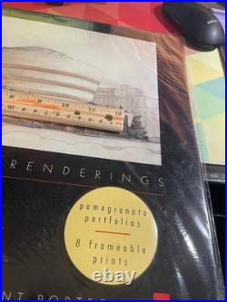 Vintage Frank Lloyd Wright -Print Portfolio- 8 13x15 Prints -NEW! Ready To Frame