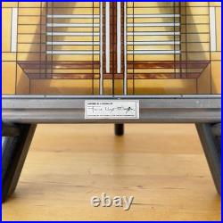 Vintage Frank Lloyd Wright Stained Glass Art B. Harley Bradley House Skylight