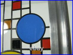 Vintage Frank Lloyd Wright Stained Glass Panel 19 X 4 2/3 Parade FREE SHIPPING